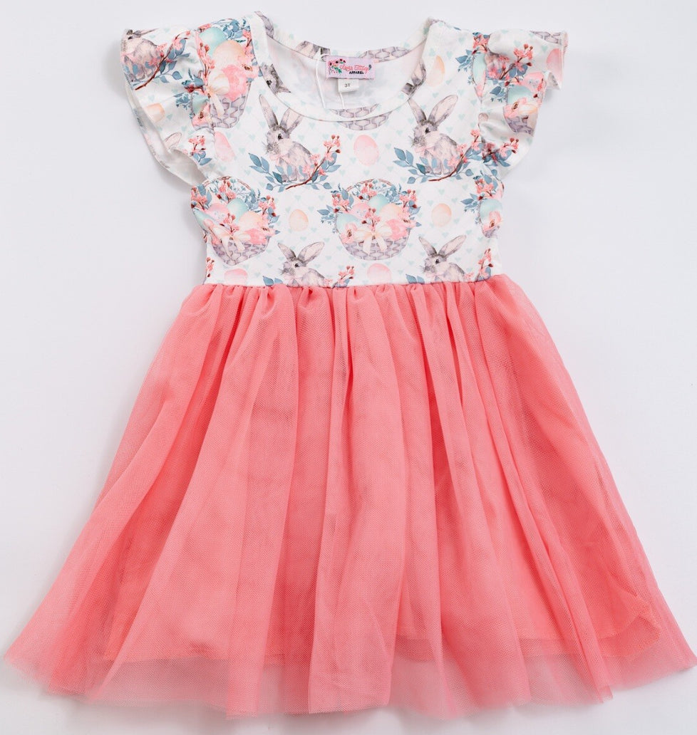 Bunny Basket Tutu Dress