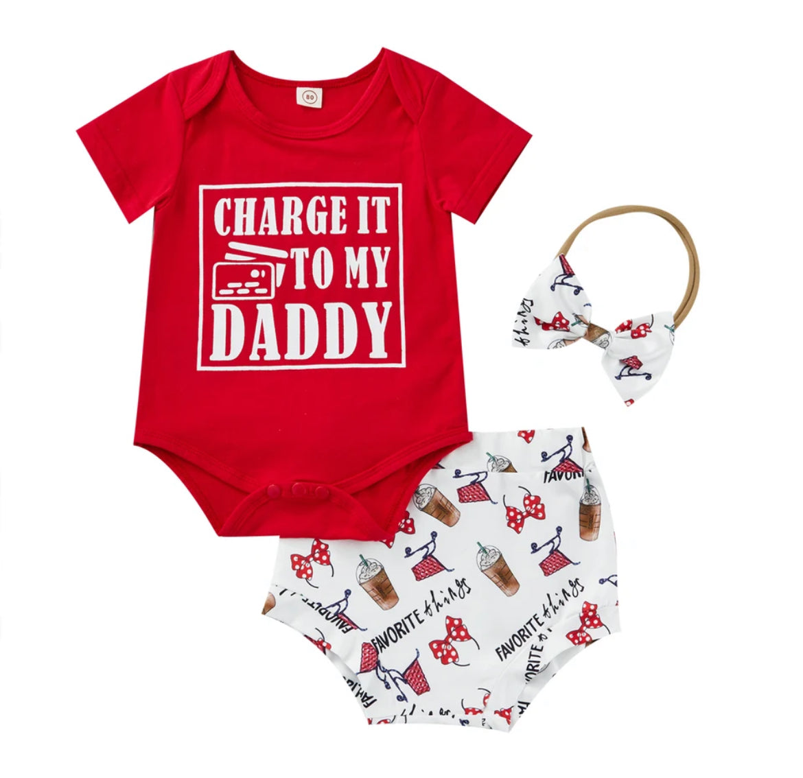 Charge It To My Daddy Outfit
