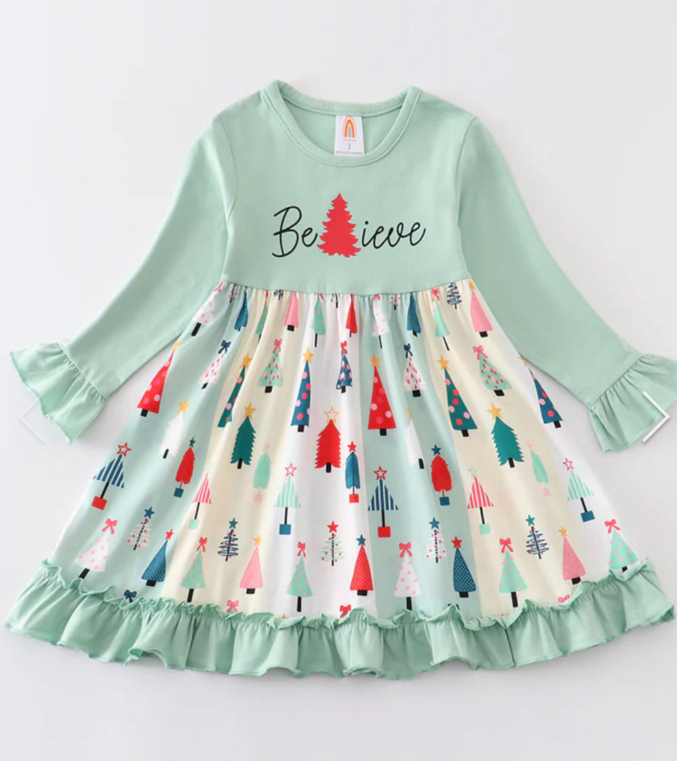 Believe Christmas Dress