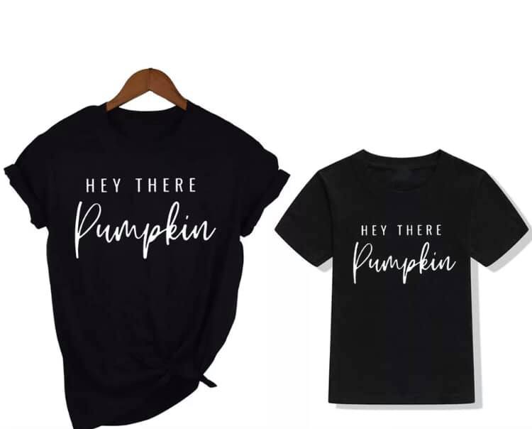 Hey There Pumpkin - Mom and Me Top