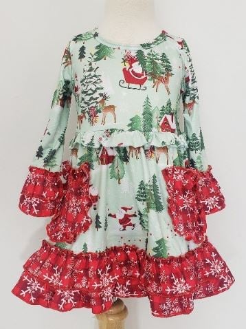 Christmas Cabin Dress