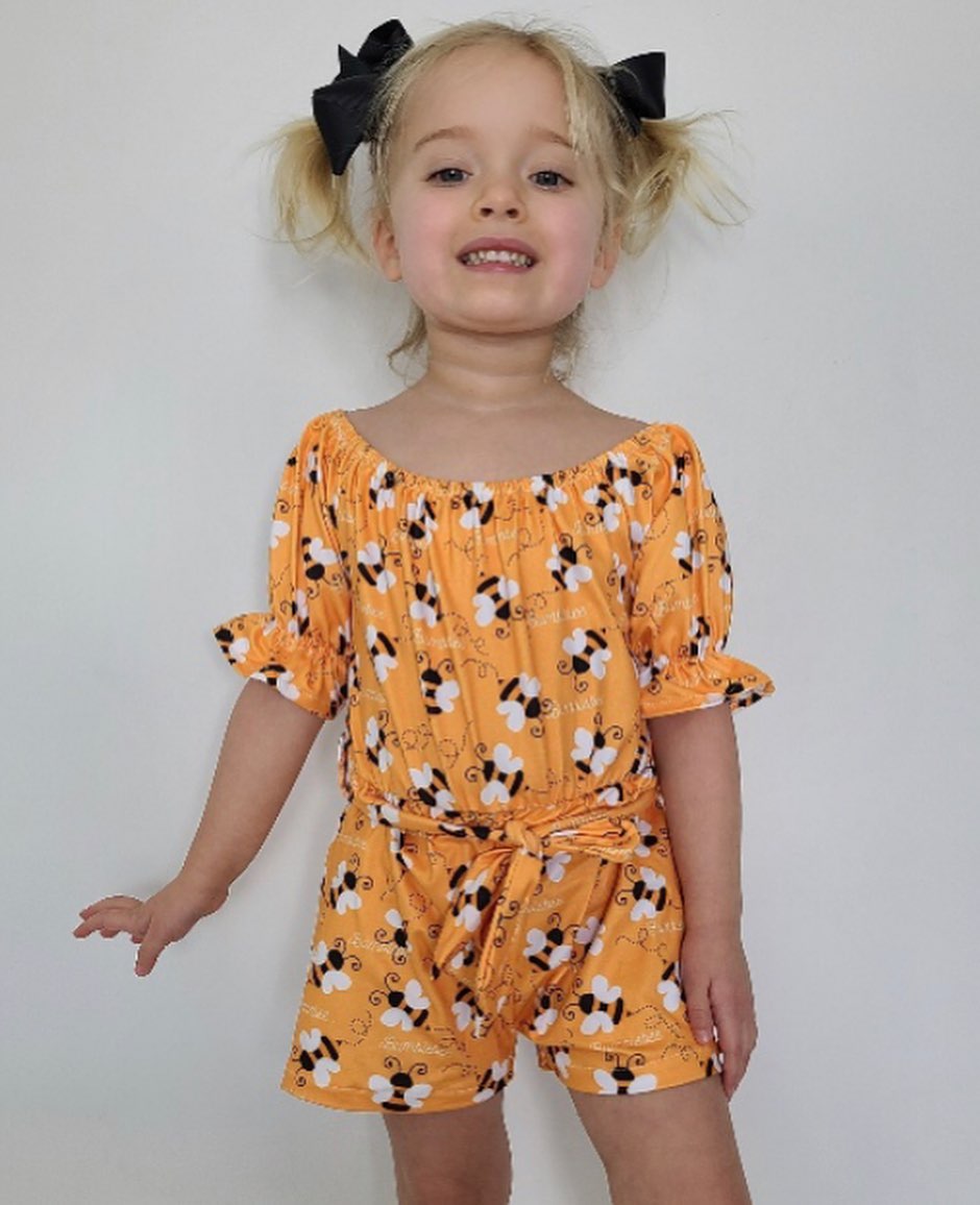 Sweet As Honey Romper