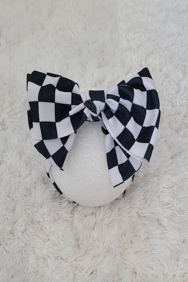 Checkered Flag Headband