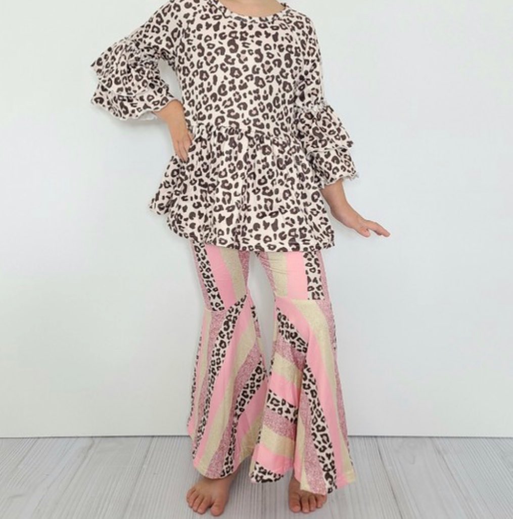Multi-Colored Cheetah Outfit