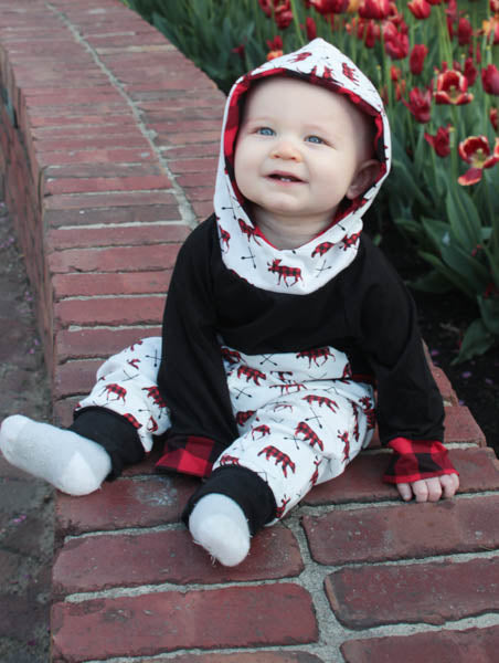 Buffalo Plaid Outfit Set