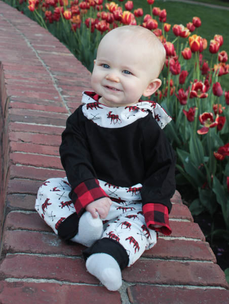 Buffalo Plaid Outfit Set