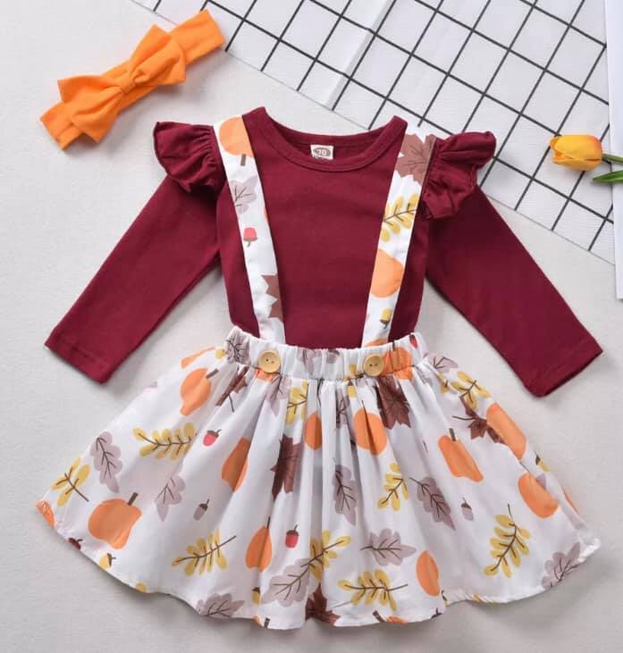 Falling For You Suspender Dress