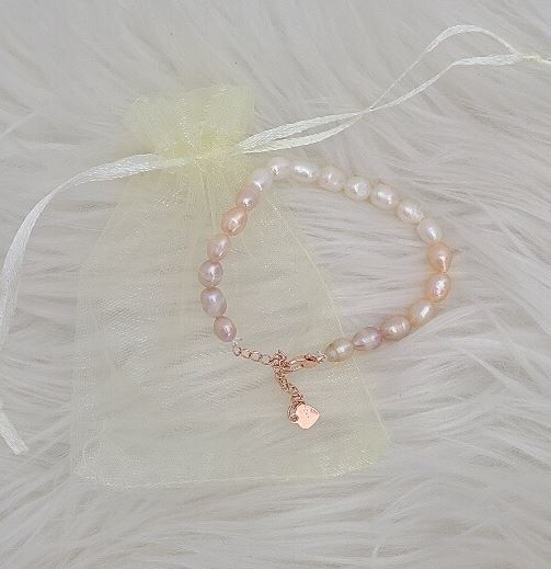 Girls Pearl Bracelet