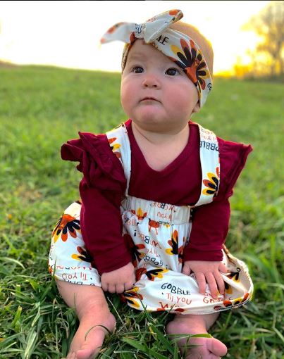 Gobble Til You Wobble Suspender Dress