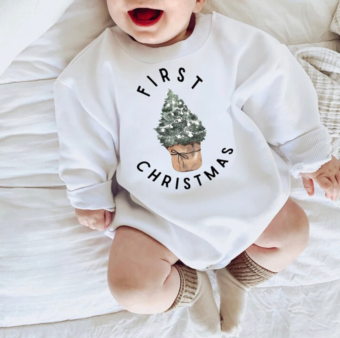 First Christmas Onesie