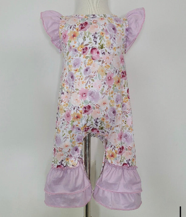 Lilac Blossom Romper