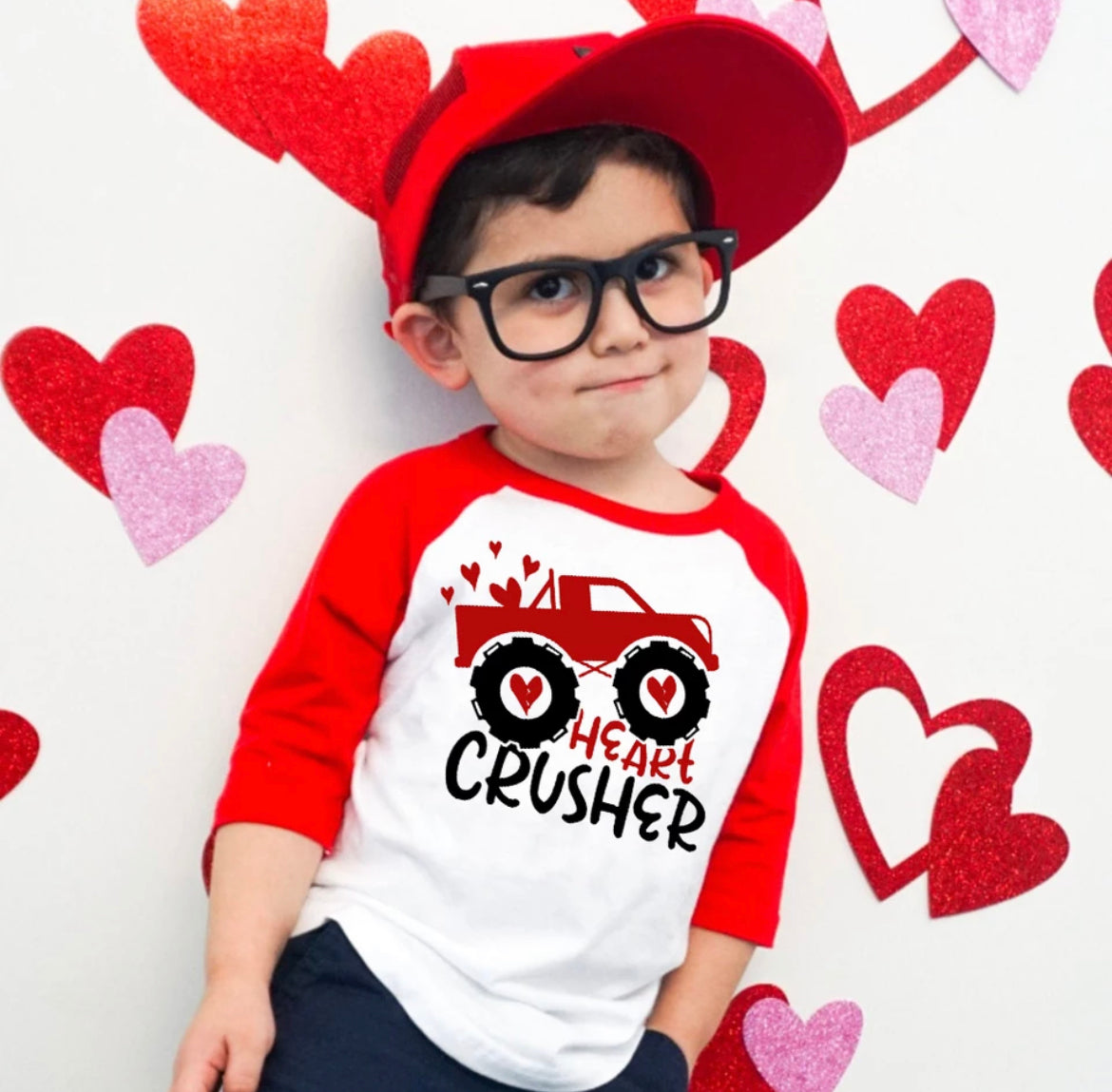 Heart Crusher Raglan