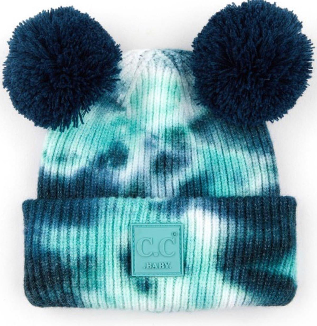 Baby Tie Dye CC Pom Beanie