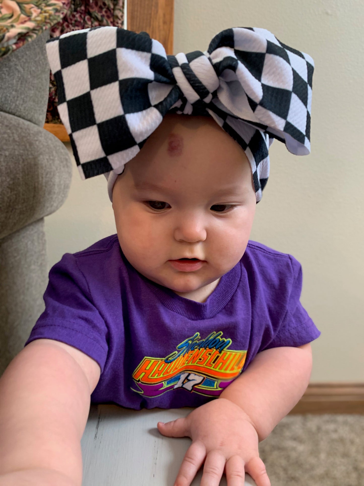Checkered Flag Headband