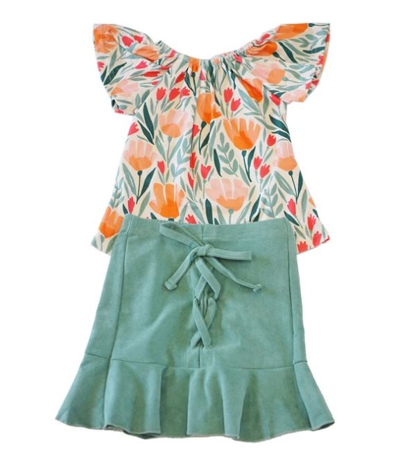 Sea Foam Tulip Outfit