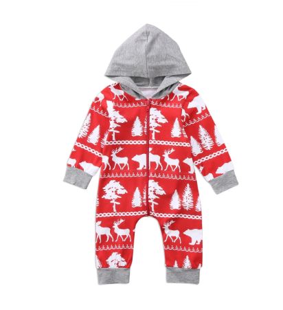 Reindeer Christmas Romper