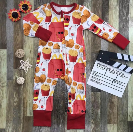 Bamboo Happy Meal Romper