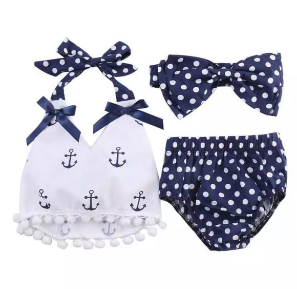 In the Navy Outfit Set