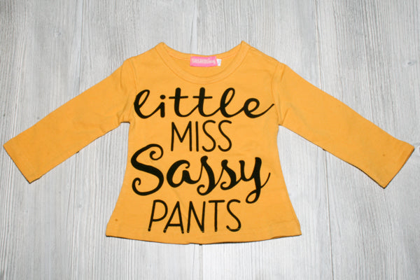 Little Miss Sassy Pants Outfit
