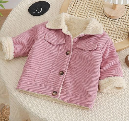 Pink Corduroy Jacket